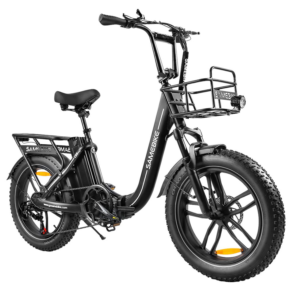 SAMEBIKE C05 Pro Electric Bike 20" Fat Tires 500W Motor 36V 13Ah Battery