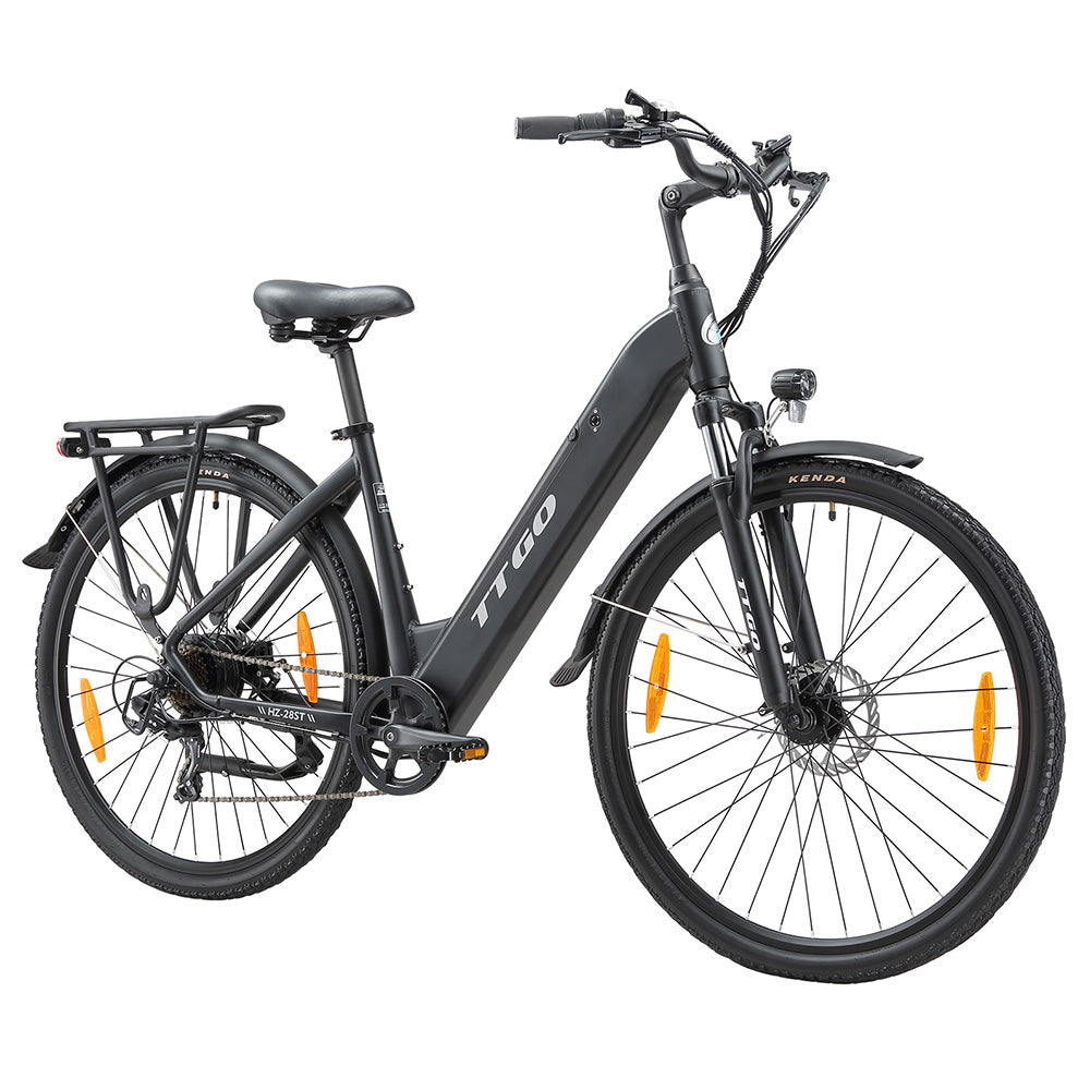 TTGO HZ-28ST Electric Bike 28" Tires 250W Motor 36V 20Ah Battery