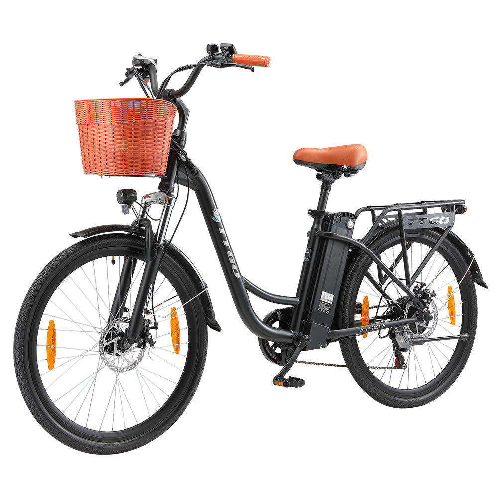 TTGO YY-26ST Electric Bike 26" Tires 250W Motor 36V 14.5Ah Battery