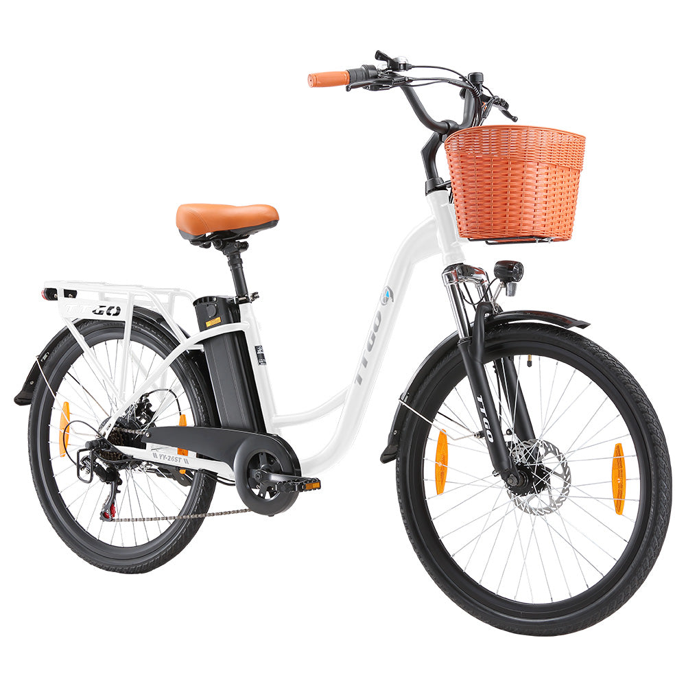 TTGO YY-26ST Electric Bike 26" Tires 250W Motor 36V 14.5Ah Battery