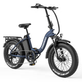 Touroll S2 Folding Electric Bike 20" 250W Motor 48V 15Ah Battery