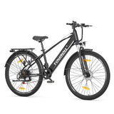 Turoll J1 Elektro-Trekkingrad, 27,5-Zoll-Reifen, 250-W-Motor, 36-V-15,6-Ah-Batterie