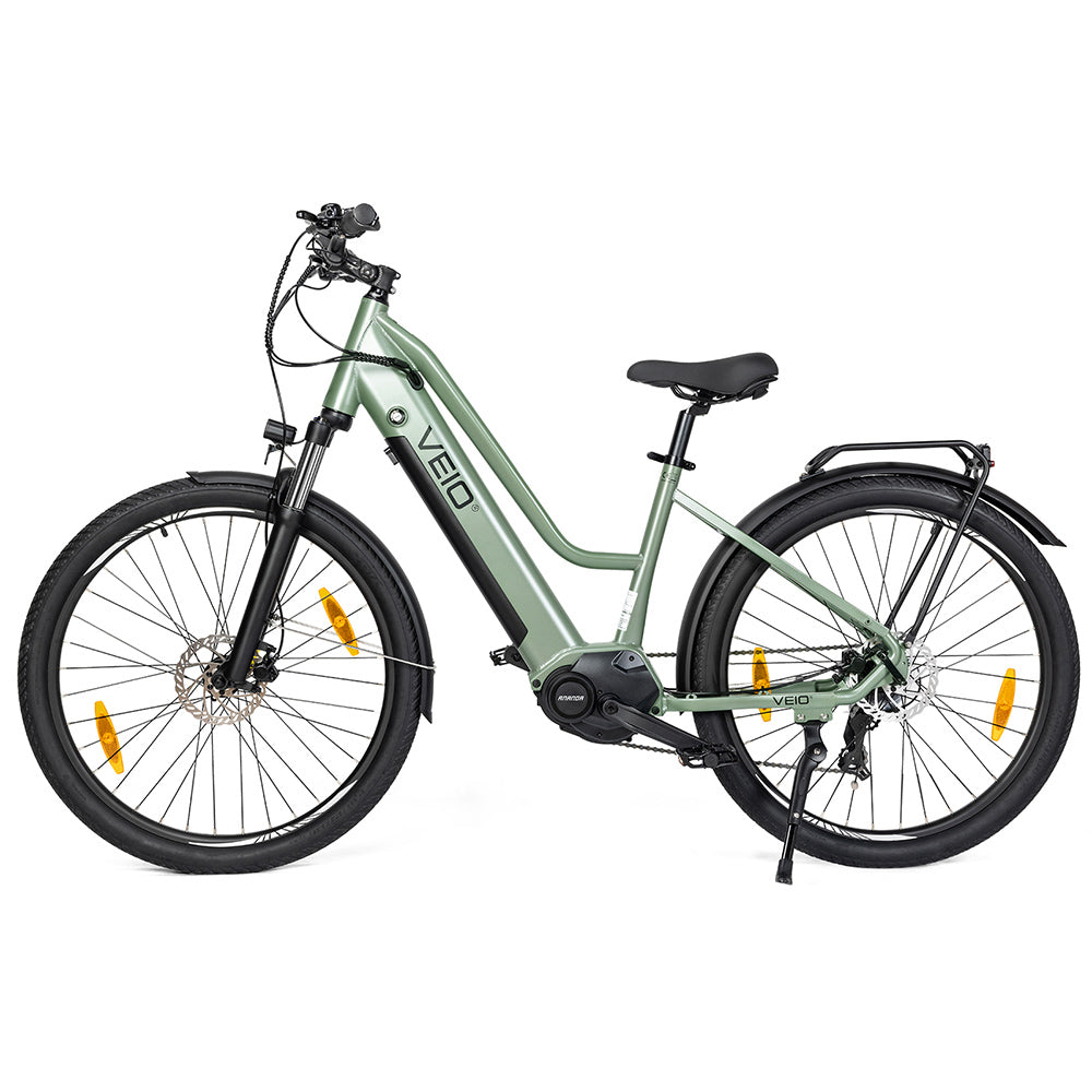 VEIO Y1 ST Electric Trekking Bike 27.5" Tires 250W Mid-Drive Motor 36V 14.5Ah Battery