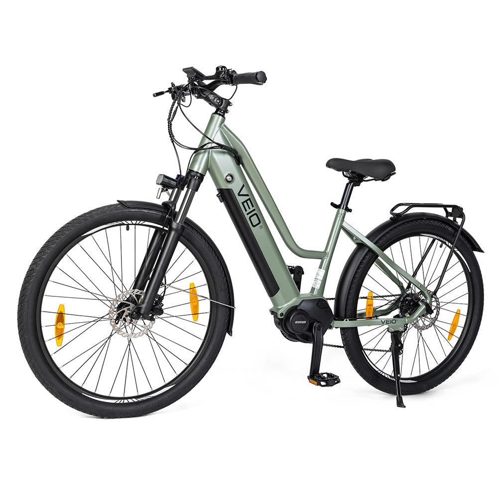 VEIO Y1 ST Electric Trekking Bike 27.5" Tires 250W Mid-Drive Motor 36V 14.5Ah Battery