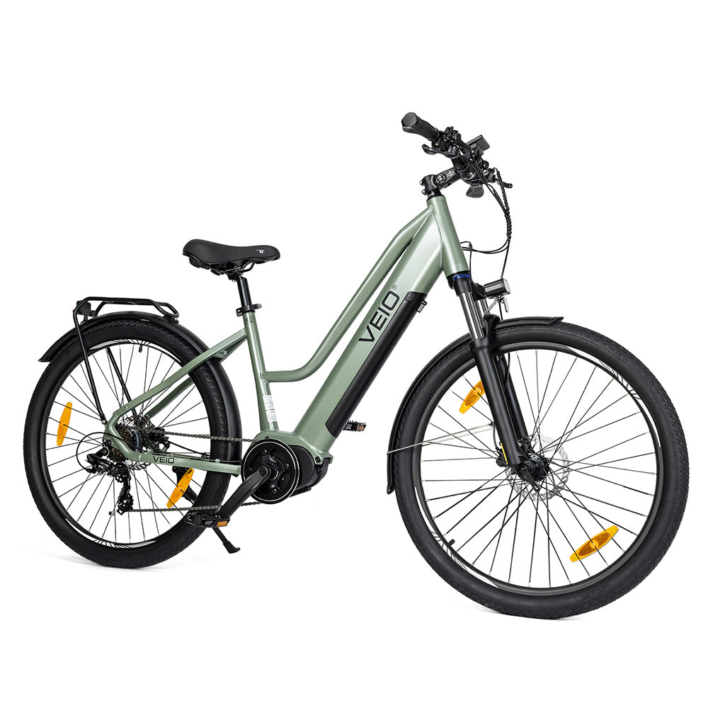 VEIO Y1 ST Electric Trekking Bike 27.5" Tires 250W Mid-Drive Motor 36V 14.5Ah Battery