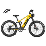 Vitilan T7 Mountain Electric Bike 26" Fat Tires 750W Motor 48V 20Ah Battery