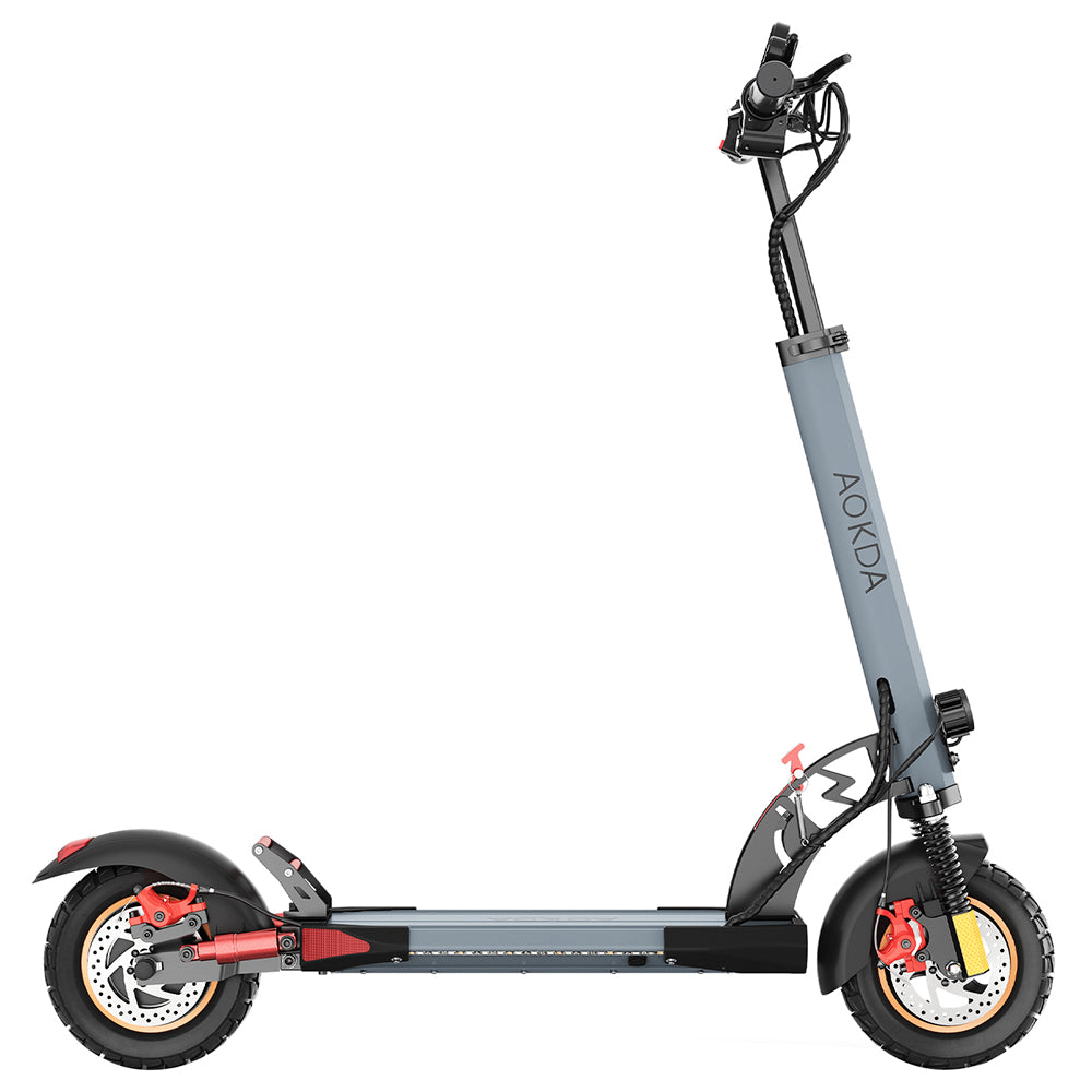 AOKDA A1 Electric Scooter 10" Off-Road Tires 800W Motor 48V 12.5Ah Battery