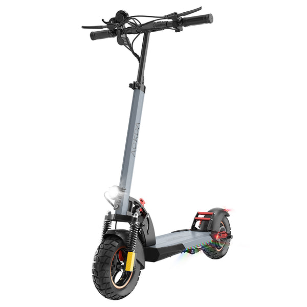 AOKDA A1 Electric Scooter 10" Off-Road Tires 800W Motor 48V 12.5Ah Battery