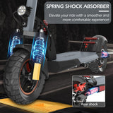 AOKDA A1 Electric Scooter 10" Off-Road Tires 800W Motor 48V 12.5Ah Battery