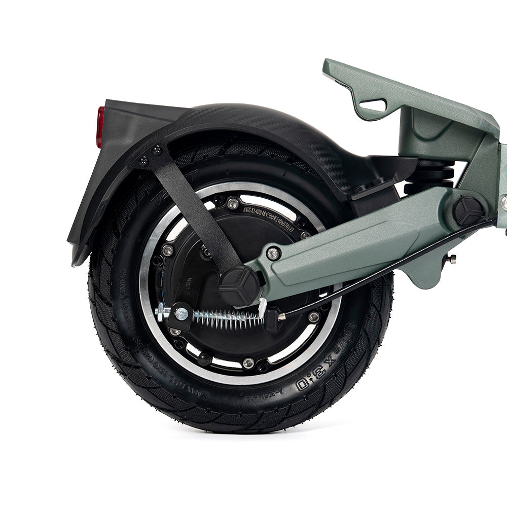 Ausom GX1 Electric Scooter with NFC 9" Tires 500W Motor 48V 15.6Ah Battery