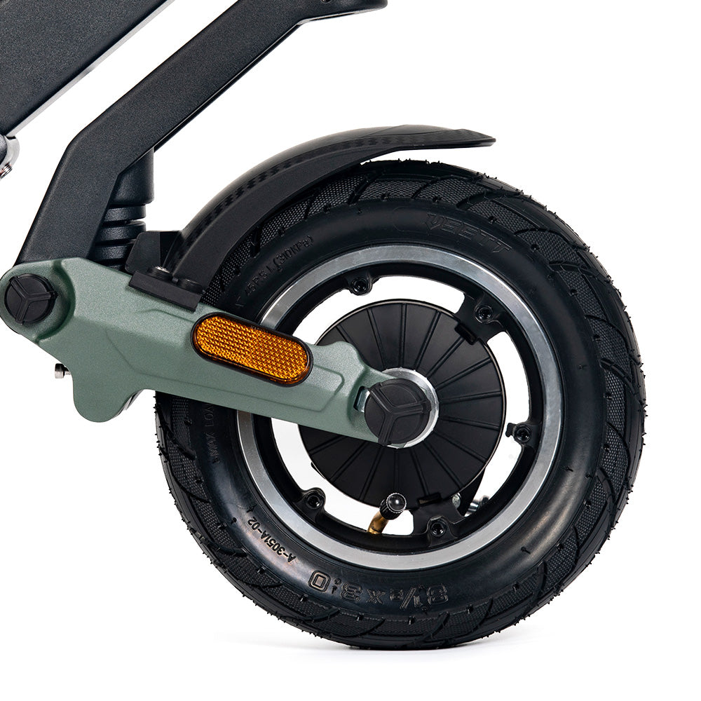 Ausom GX1 Electric Scooter with NFC 9" Tires 500W Motor 48V 15.6Ah Battery