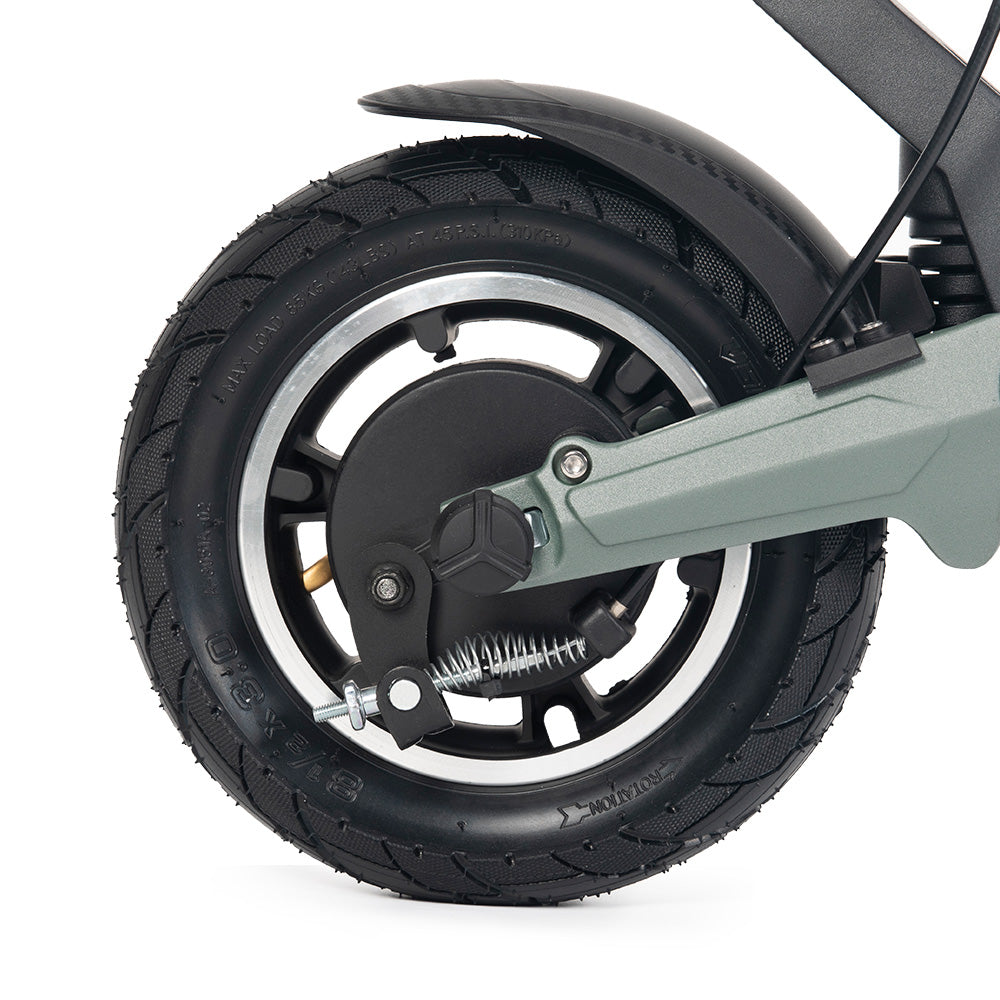 Ausom GX1 Electric Scooter with NFC 9" Tires 500W Motor 48V 15.6Ah Battery