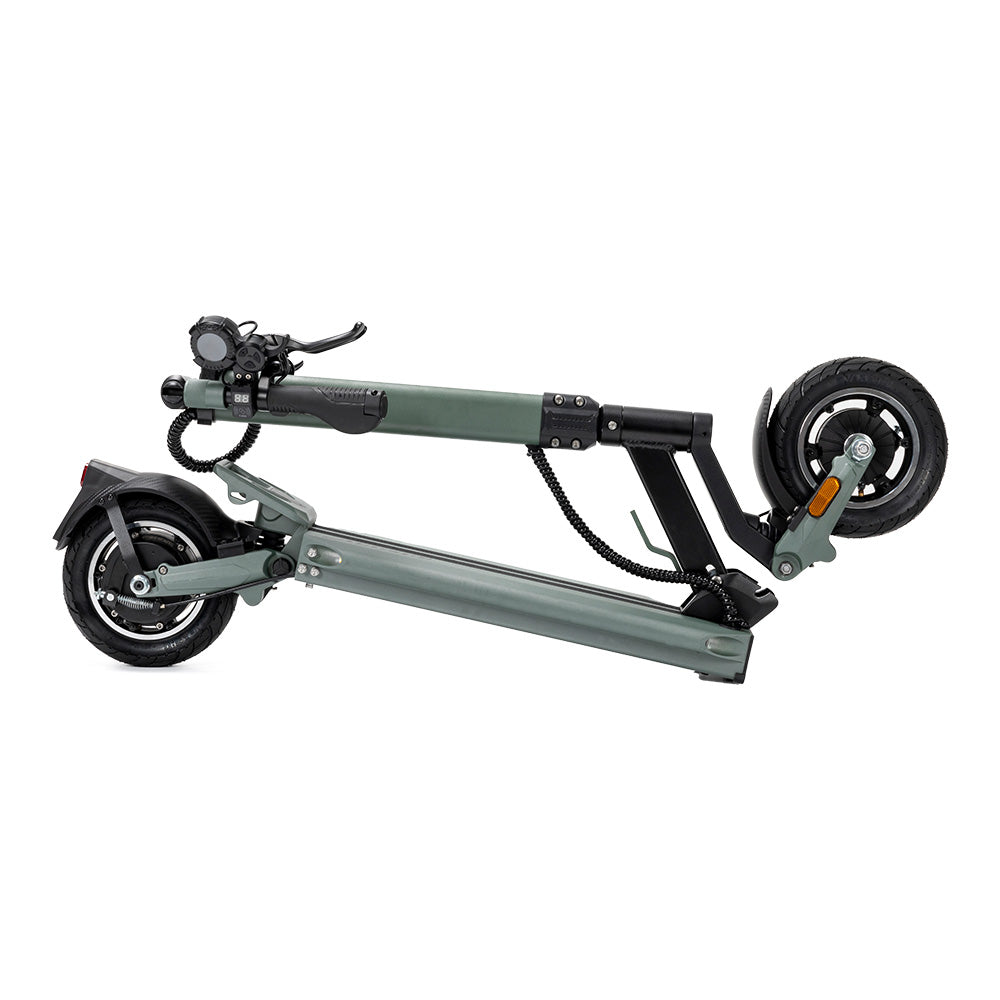 Ausom GX1 Electric Scooter with NFC 9" Tires 500W Motor 48V 15.6Ah Battery