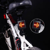 LED Automatic Direction Indicator Bicycle Rear Taillight Turn Signals Light