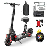 BOGIST C1 Pro Electric Scooter with Seat 10'' 500W Motor 48V 15Ah Battery