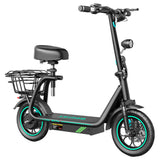 BOGIST M5 Pro+ Electric Scooter with Seat 12" Tires 500W 48V 15Ah Battery