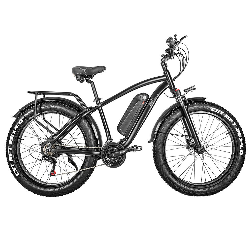 CMACEWHEEL M26 Electric Bike 26" CST Fat Tires 750W Motor 48V 17Ah Battery