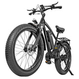 CMACEWHEEL M26 Electric Bike 26" CST Fat Tires 750W Motor 48V 17Ah Battery