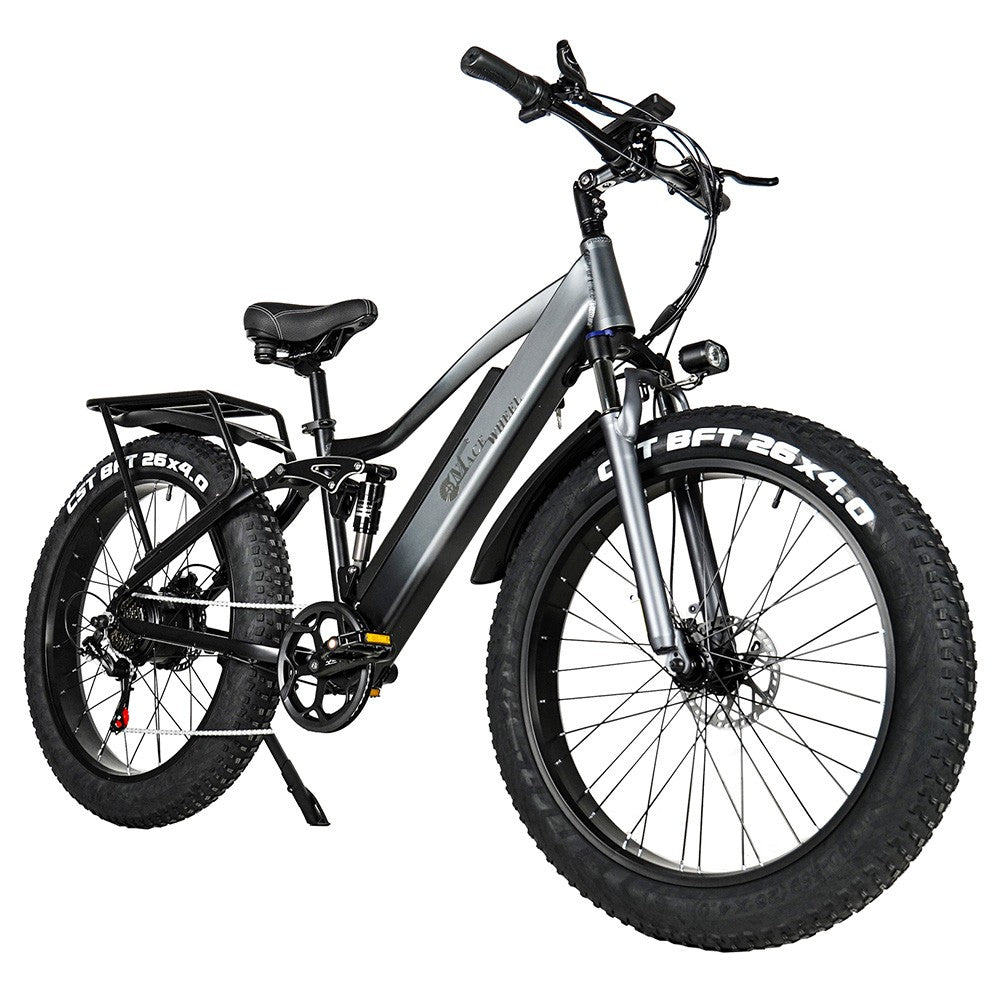 CMACEWHEEL TP26 Electric Bike 26" Fat Tires 750W Motor 48V 17Ah Battery