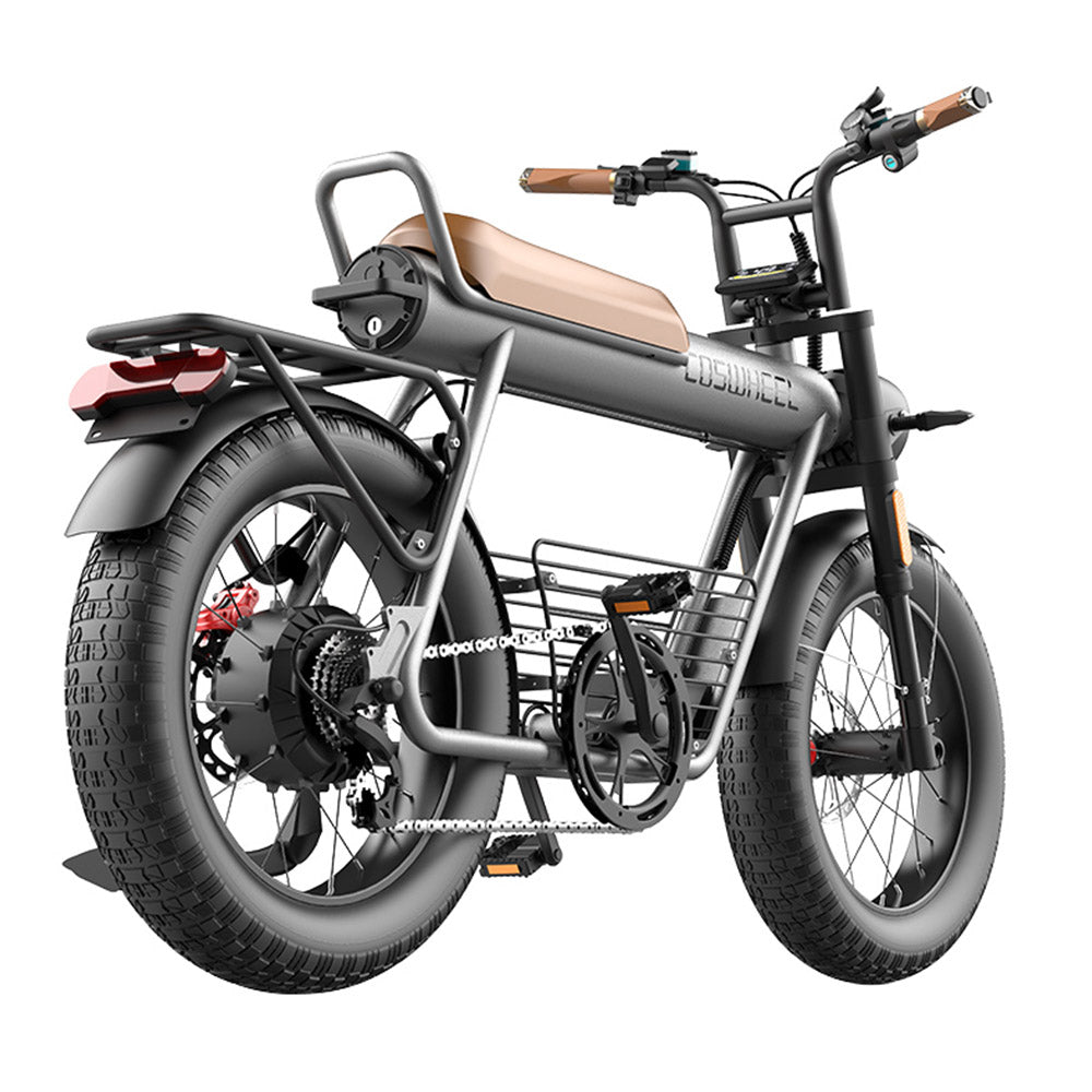 COSWHEEL CT20 Electric Bike 20" Fat Tires 750W Motor 48V 25Ah Battery