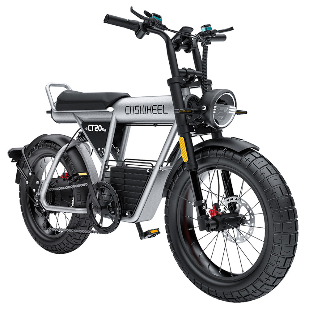 COSWHEEL CT20S Electric Bike 20" Fat Tires 1500W Motor 60V 27.5Ah Battery