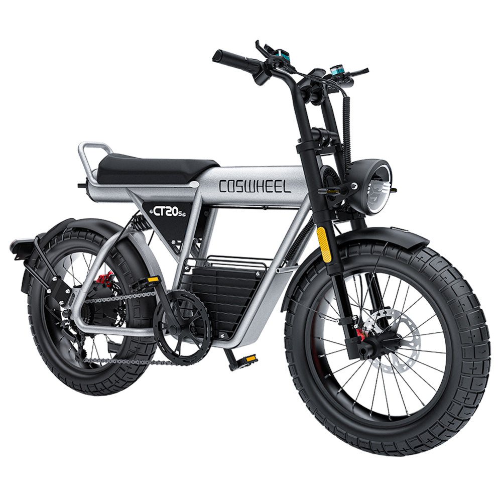 COSWHEEL CT20S Electric Bike 20" Fat Tires 1500W Motor 60V 27.5Ah Battery