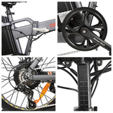 DRVETION AT20 Electric Bike 20" Tires 750W Motor 48V 10Ah/15Ah Battery