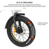 DRVETION AT20 Electric Bike 20" Tires 750W Motor 48V 10Ah/15Ah Battery