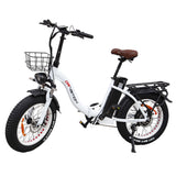 DRVETION CT20 Electric Bike 20" Tires 750W Motor 48V 10Ah/15Ah/20Ah Battery