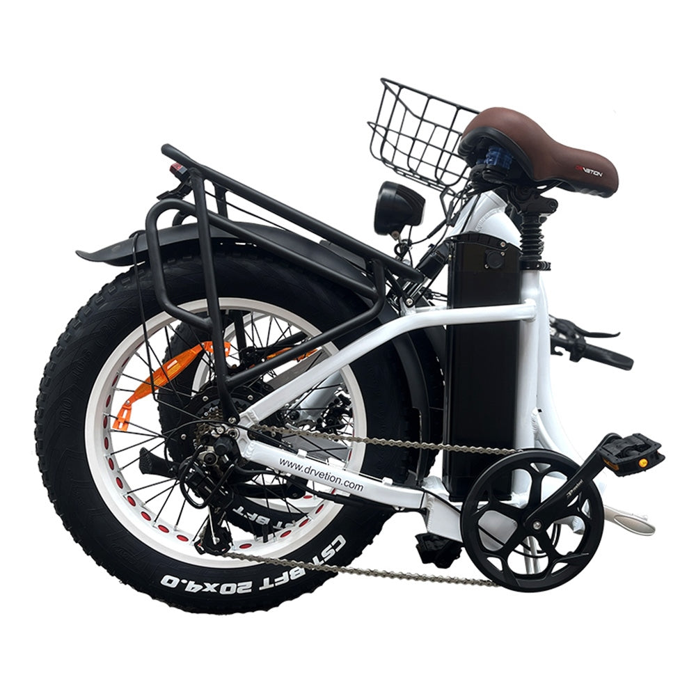 DRVETION CT20 Electric Bike 20" Tires 750W Motor 48V 10Ah/15Ah/20Ah Battery