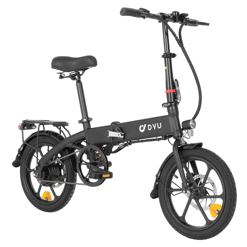 DYU A1F Pro Electric City Bike 16" Tires 250W Motor 36V 7.5Ah Battery