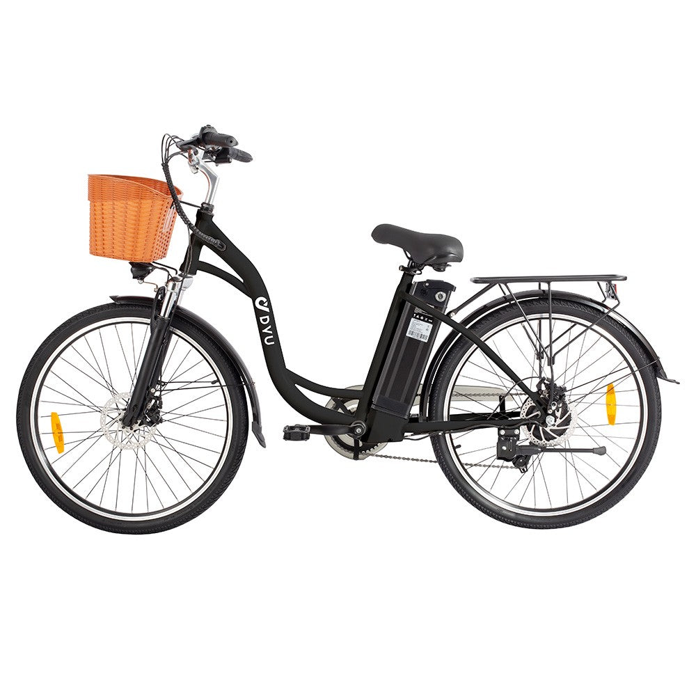 DYU C6 Electric Bike 26" Tires 350W Motor 36V 12.5Ah Battery