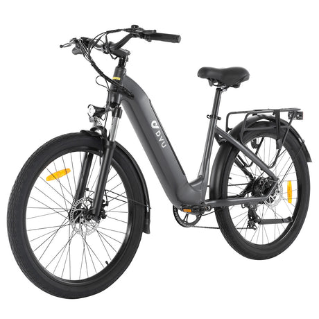 DYU C1 Electric Bike 26" Fat Tires 350W Motor 36V 10Ah Battery