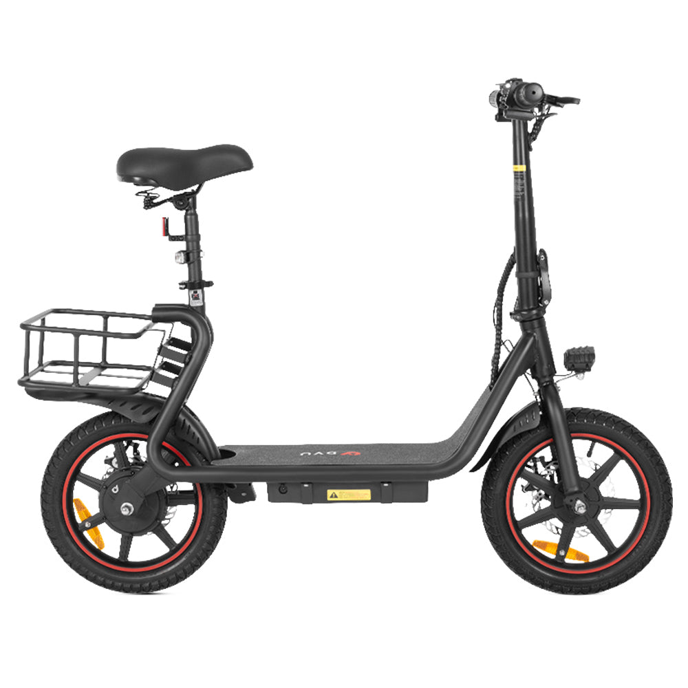 DYU C4 Electric Scooter with Seat 14" Tires 250W Motor 36V 10Ah Battery