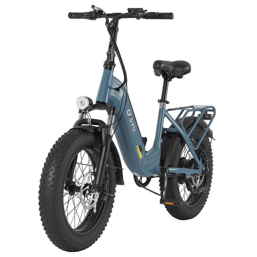 DYU FF500 Electric Bike 20" Fat Tires 500W Motor 48V 14Ah Battery