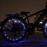 Eleglide Blue Bike Wheel Lights (2pcs, No Battery)