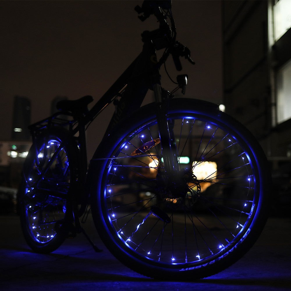 Eleglide Blue Bike Wheel Lights (2pcs, No Battery)