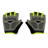 Black & Green Cycling Gloves (L)