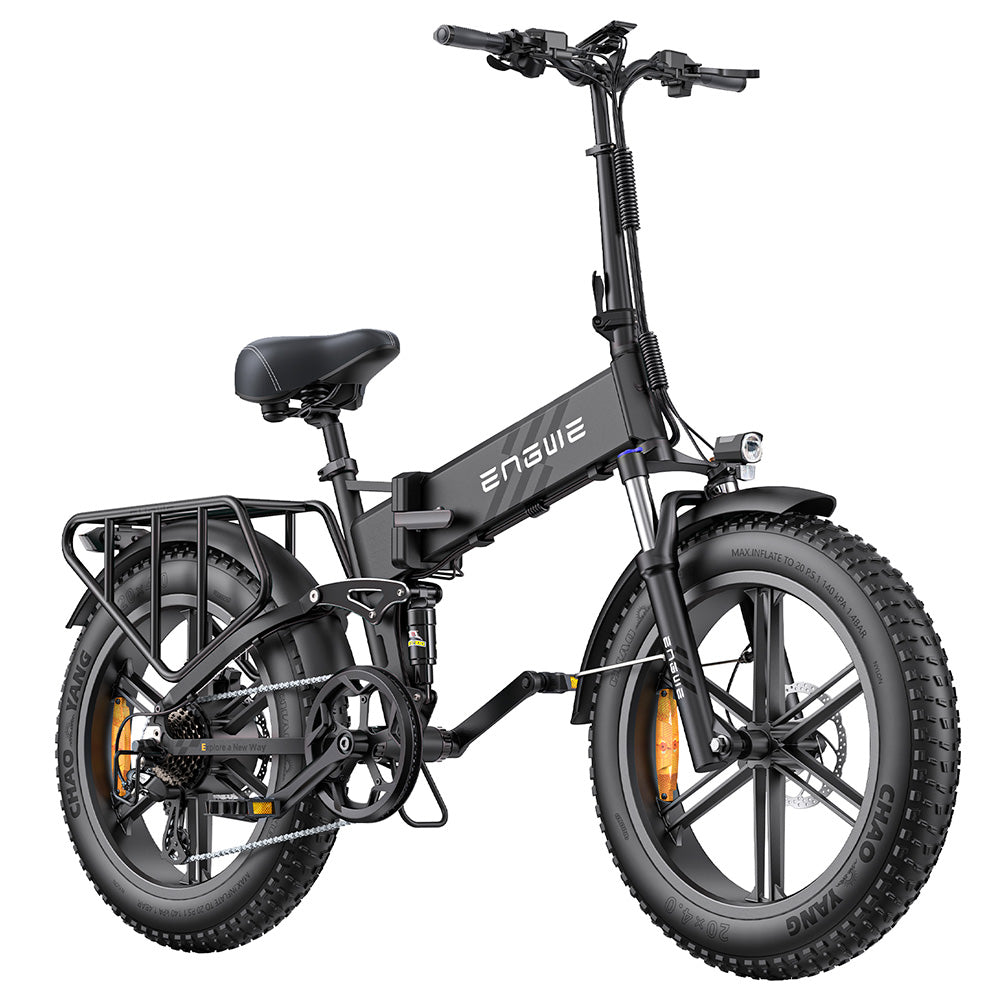 ENGWE ENGINE Pro 2.0 Electric Mountain Bike 20" Tires 750W Motor 52V 16Ah Battery