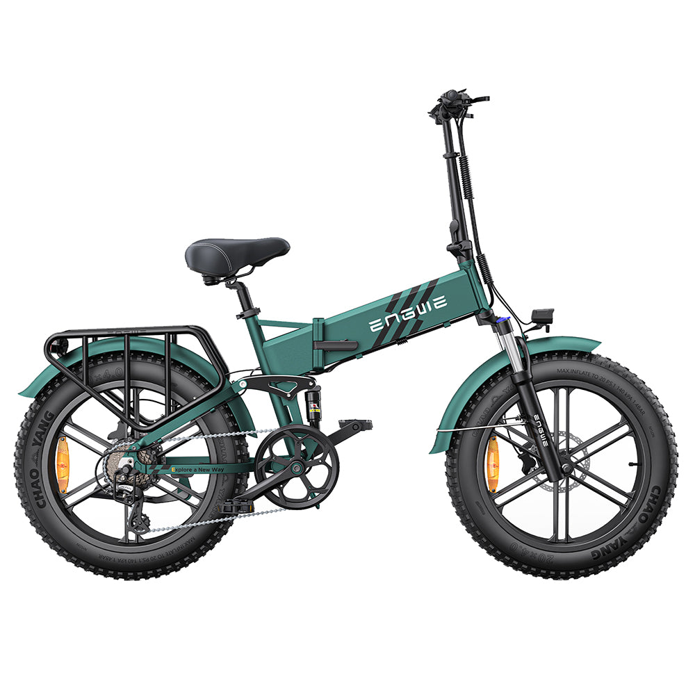 ENGWE ENGINE Pro 2.0 Electric Mountain Bike 20" Tires 750W Motor 52V 16Ah Battery