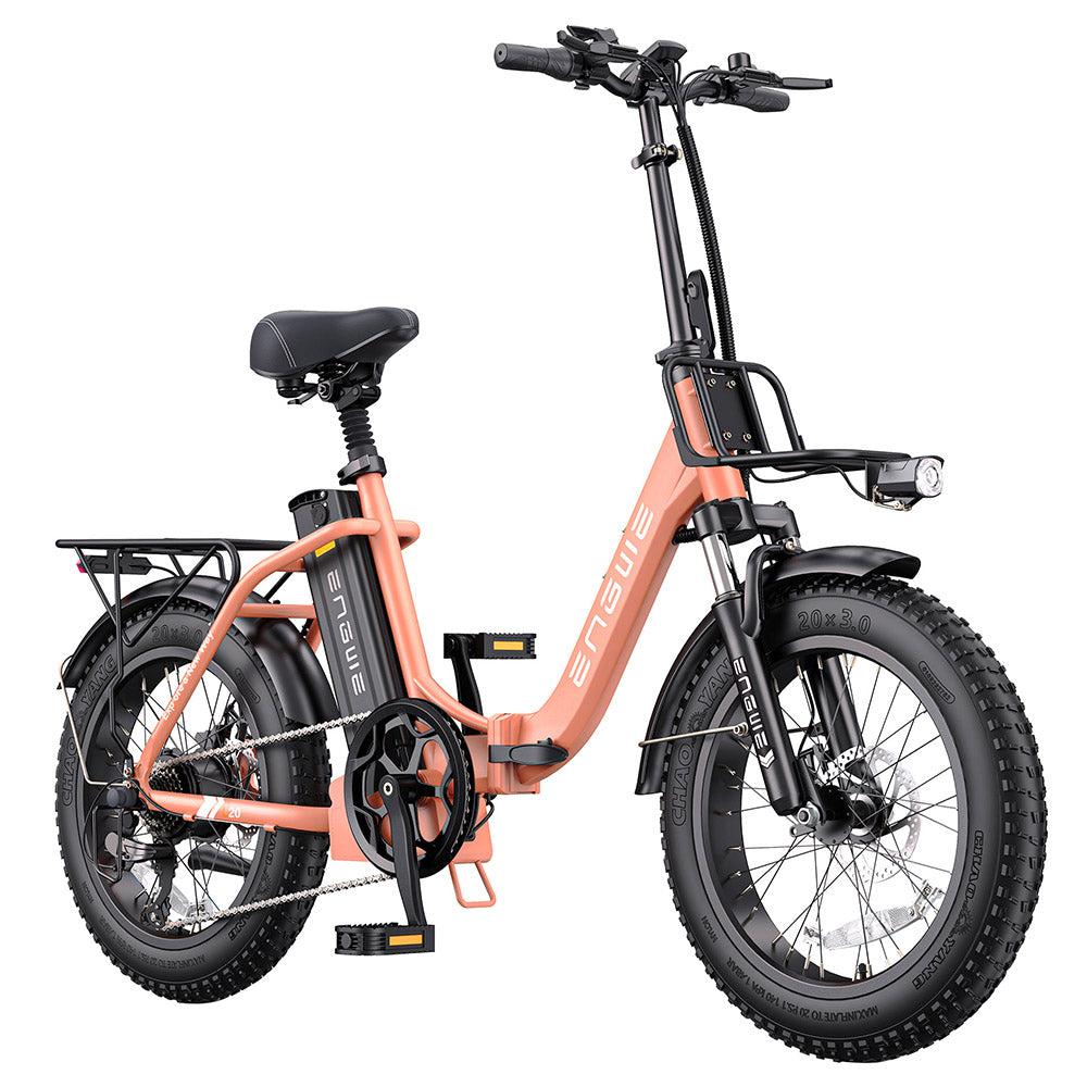 ENGWE L20 Electric Step-Thru Bike 20" Tires 750W Motor 52V 13Ah Battery