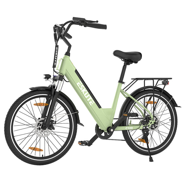 ESKUTE C100 Electric Bike 26" Tires 250W Motor 36V 10.4Ah Battery