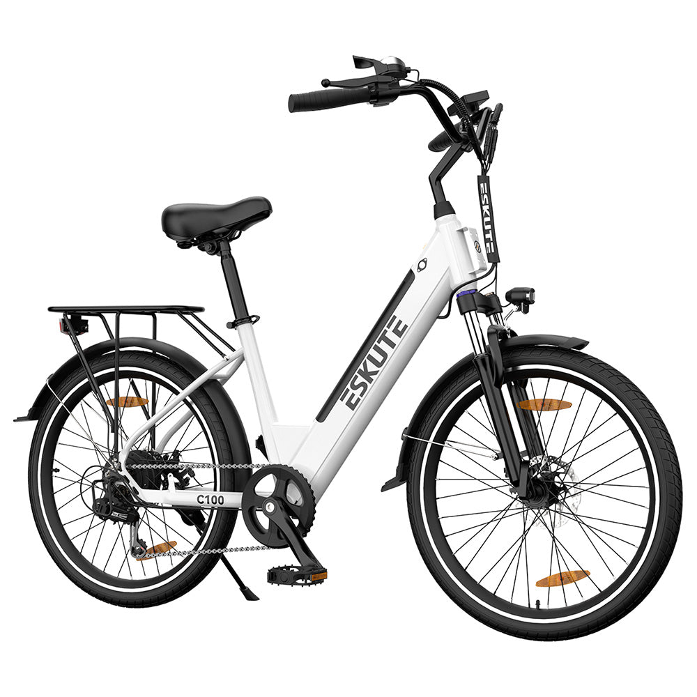 ESKUTE C100 Electric Bike 26" Tires 250W Motor 36V 10.4Ah Battery