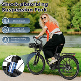 Fafrees F26 Lasting Electric Bike 26" Tires 250W Motor 36V 20.3Ah Battery