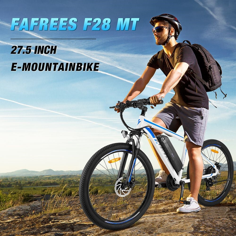 Fafrees F28 MT Electric Bike 27.5" Tires 250W Motor 36V 14.5Ah Battery