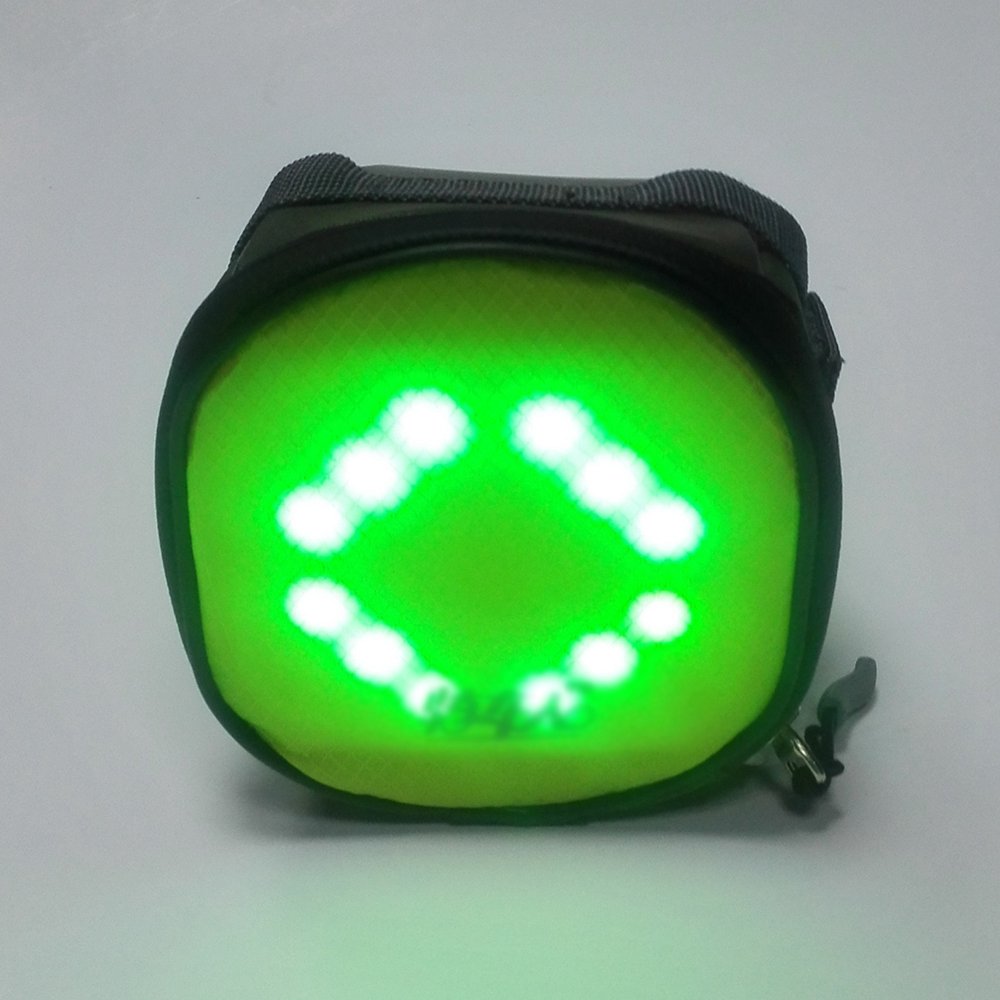 Flashing Bag for Bike and MTB Signaling for Cyclists