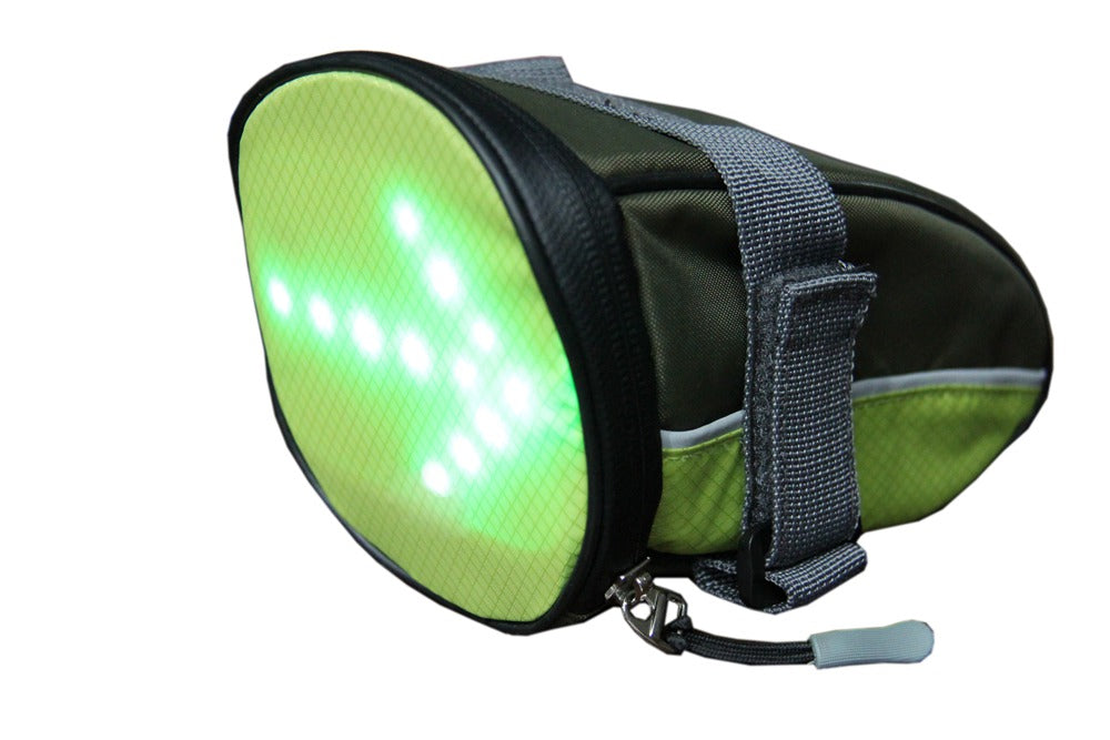 Flashing Bag for Bike and MTB Signaling for Cyclists