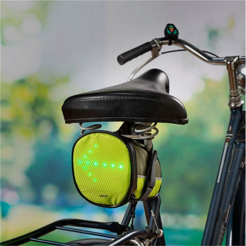 Flashing Bag for Bike and MTB Signaling for Cyclists