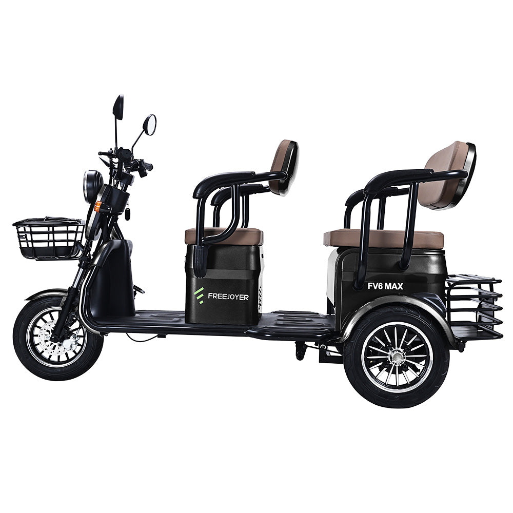 Freejoyer FV6 Max Electric Tricycle 1800W Motor 72V 20Ah Battery