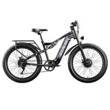 GUNAI GN68 Electric Bike 26" Tires Dual 1000W Motors 48V 17.5Ah Battery